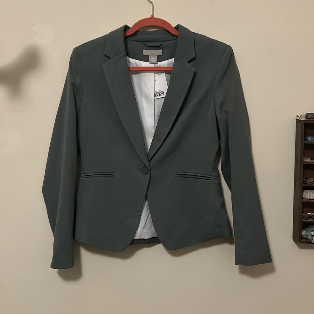 Green Gray Women’s Blazer